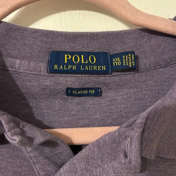Polo by Ralph Lauren Purple Polo Shirt - Picture 3 of 3
